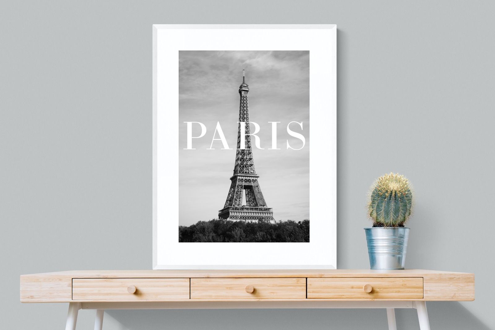 Paris Poster Wall Art ⭐️ Canvas & Framed + Many Sizes