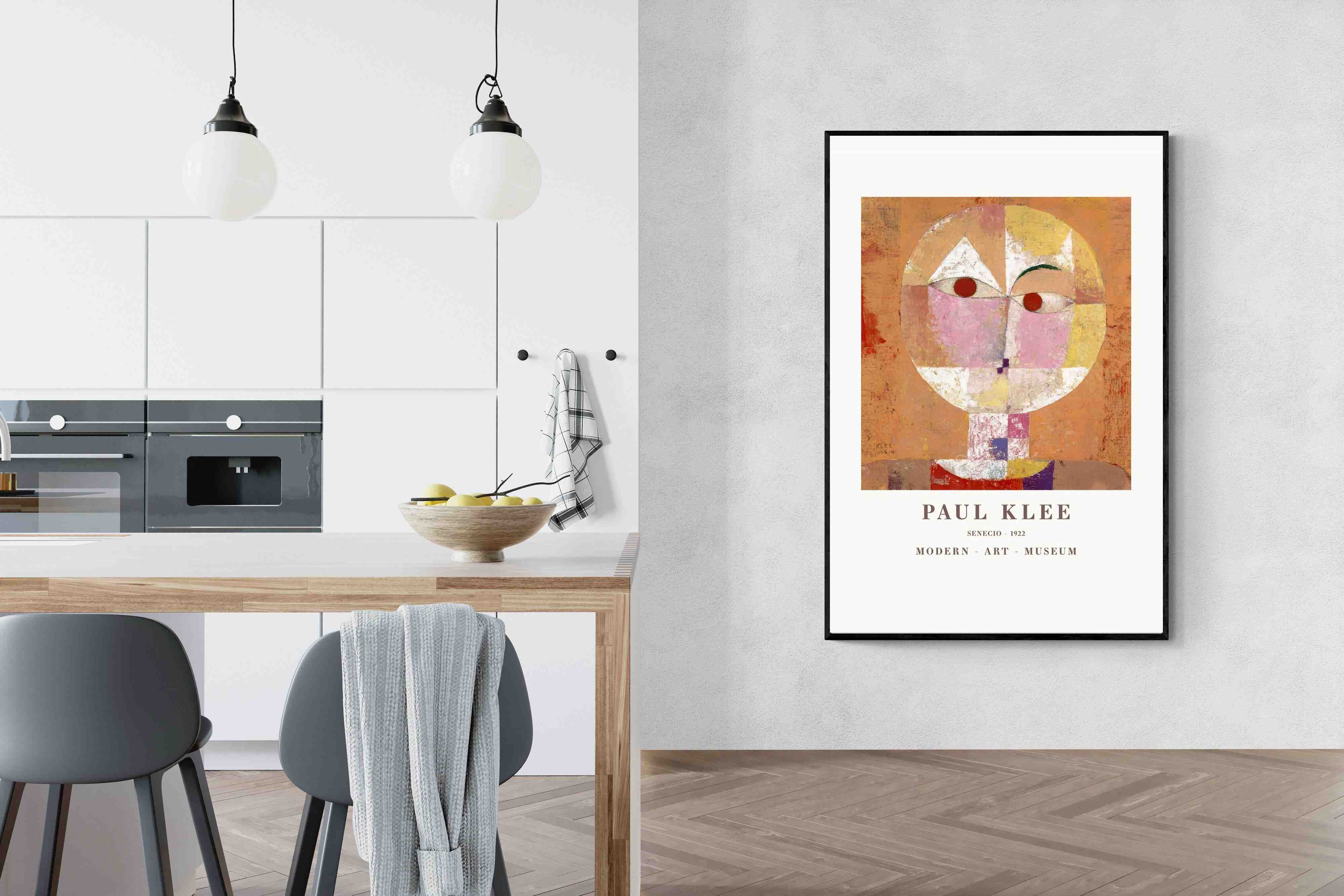 Paul Klee Exhibition Poster Wall Art ⭐️ Canvas & Framed + Many Sizes