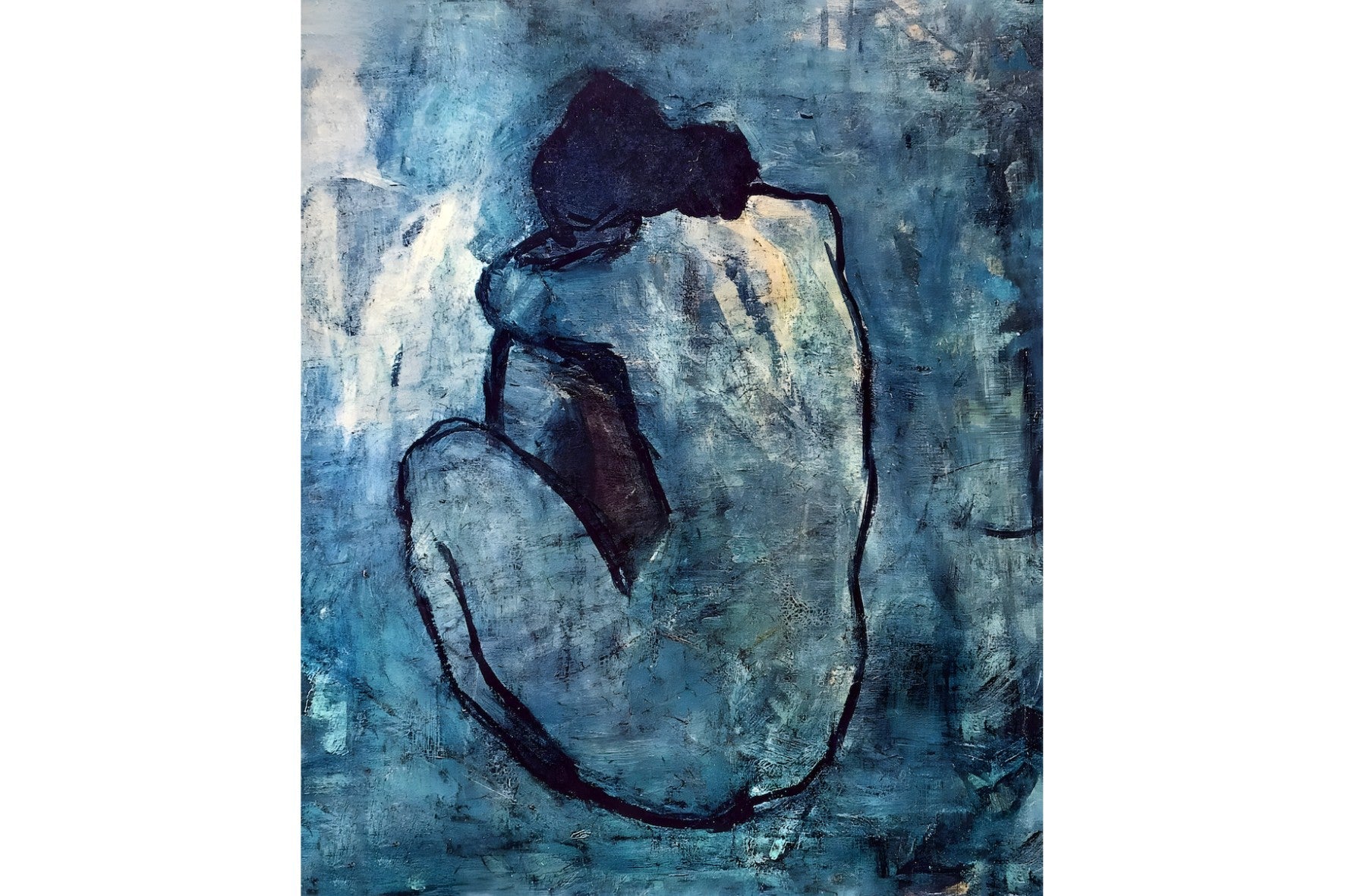 Picasso's Blue Nude-Wall_Art-Pixalot