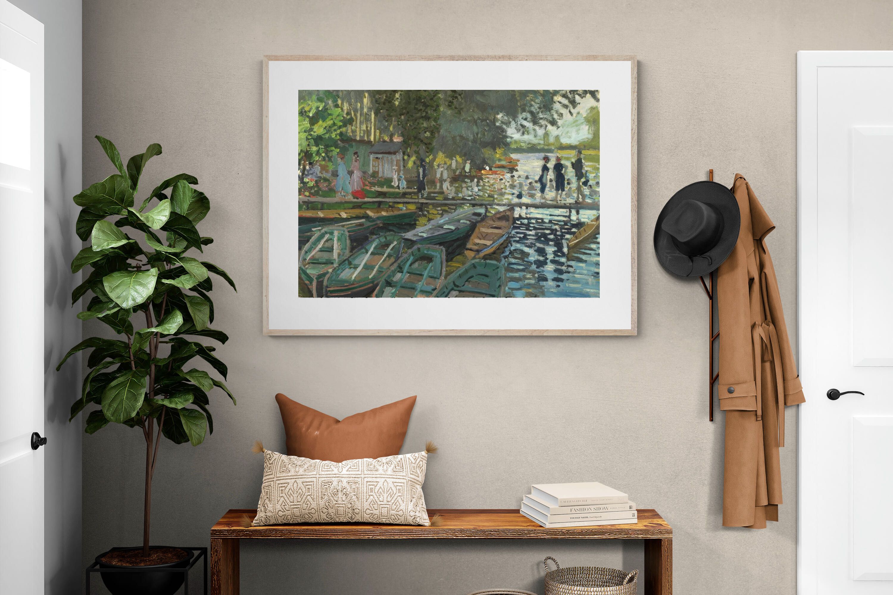 Pixalot ® Bathers at La Grenouillère
