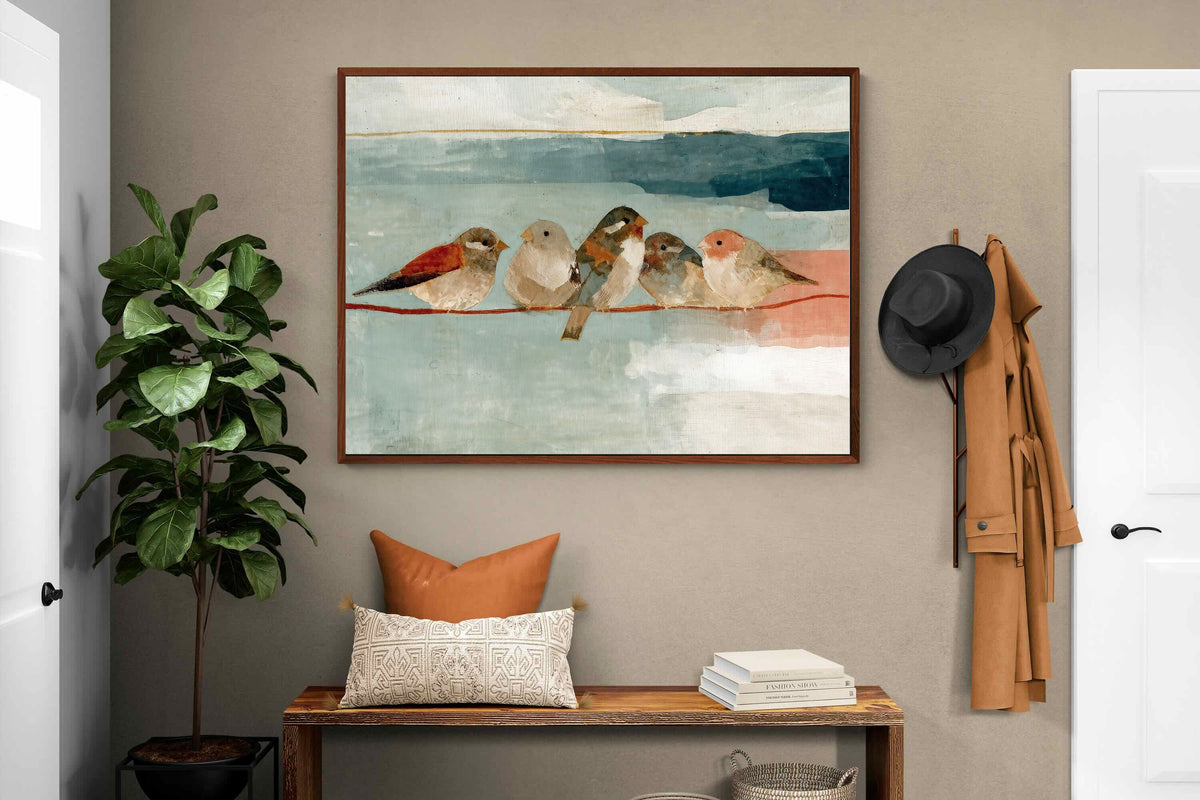 Pixalot ® Birds on a Wire in Autumn