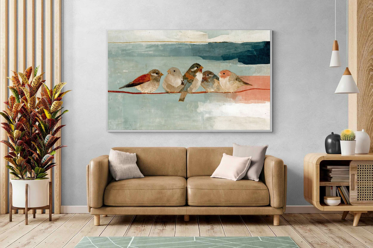 Pixalot ® Birds on a Wire in Autumn