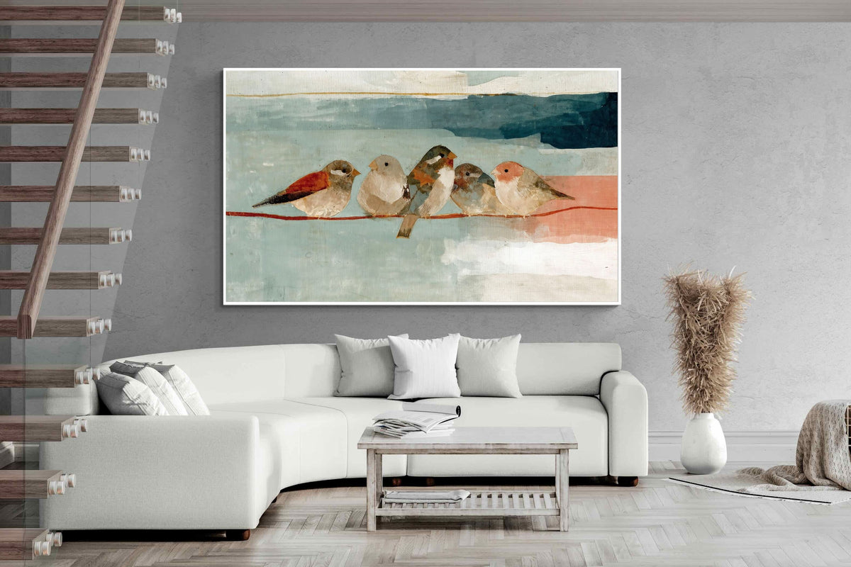 Pixalot ® Birds on a Wire in Autumn
