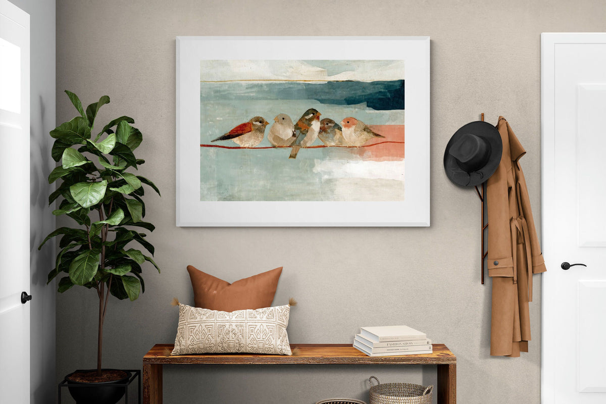 Pixalot ® Birds on a Wire in Autumn