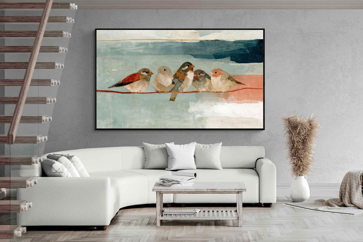 Pixalot ® Birds on a Wire in Autumn