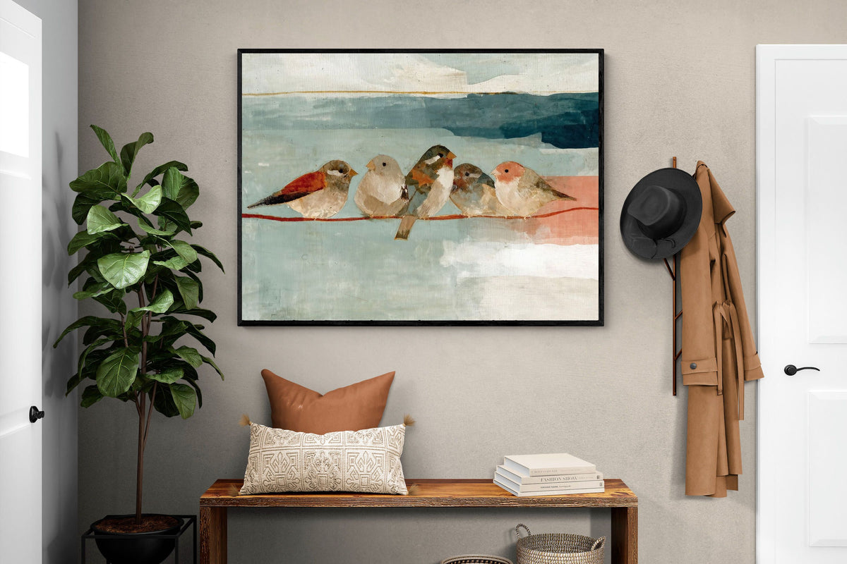 Pixalot ® Birds on a Wire in Autumn