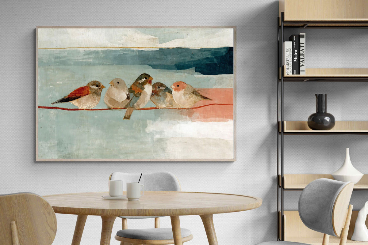 Pixalot ® Birds on a Wire in Autumn