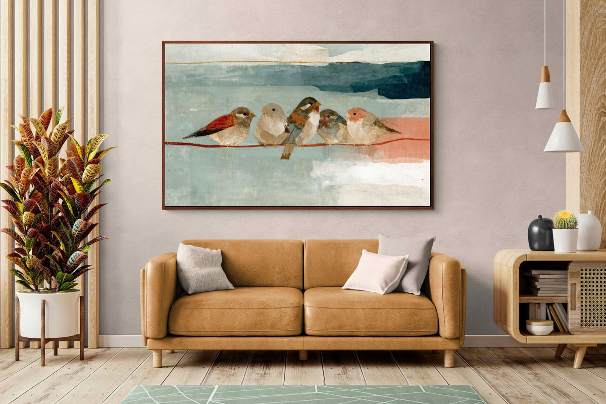 Pixalot ® Birds on a Wire in Autumn