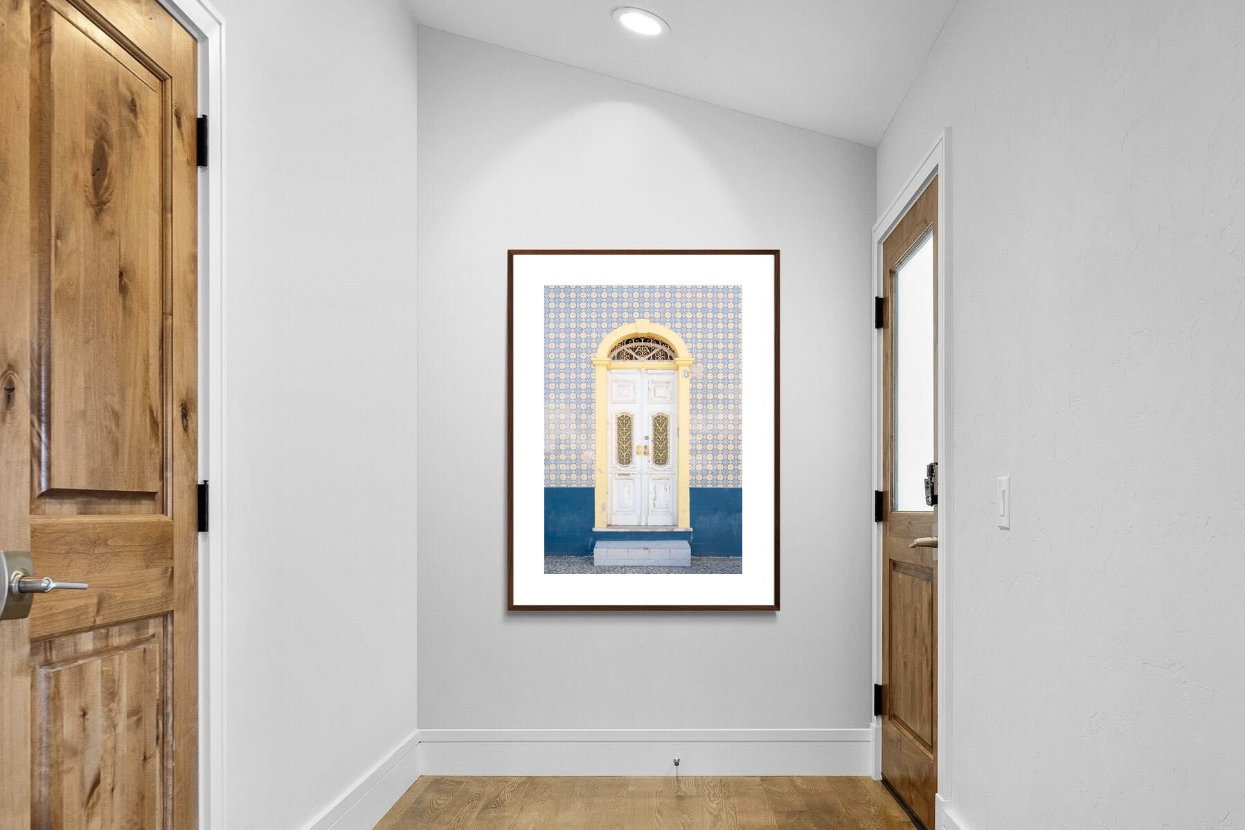 Pixalot Blue and Yellow Facade