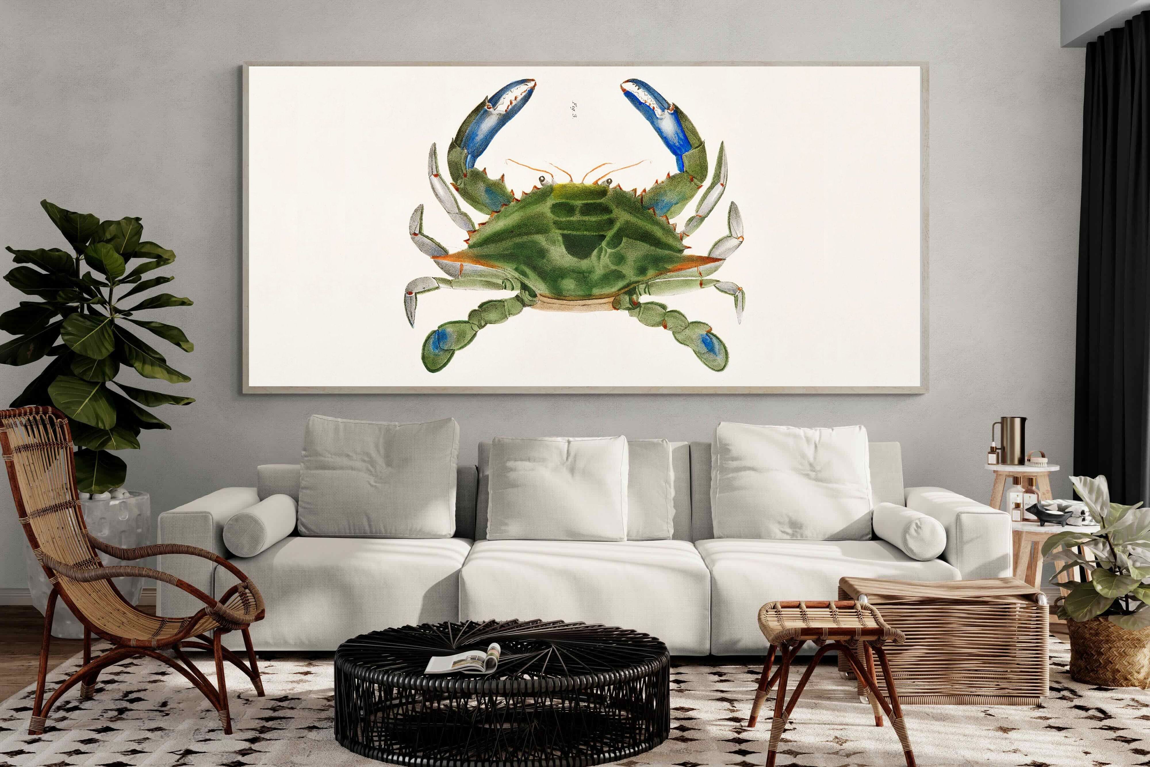 Pixalot ® Blue Crab Illustration