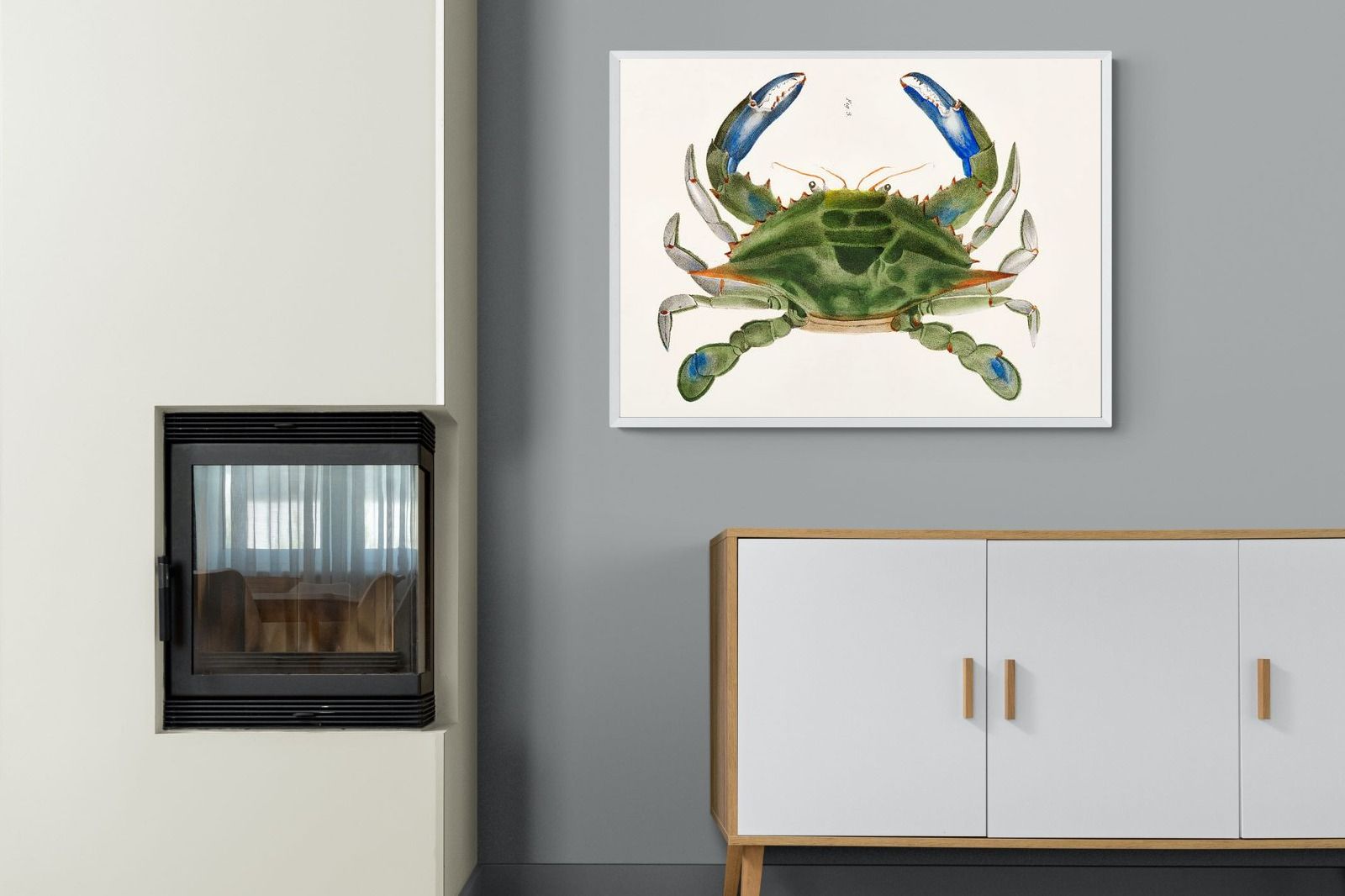 Pixalot ® Blue Crab Illustration