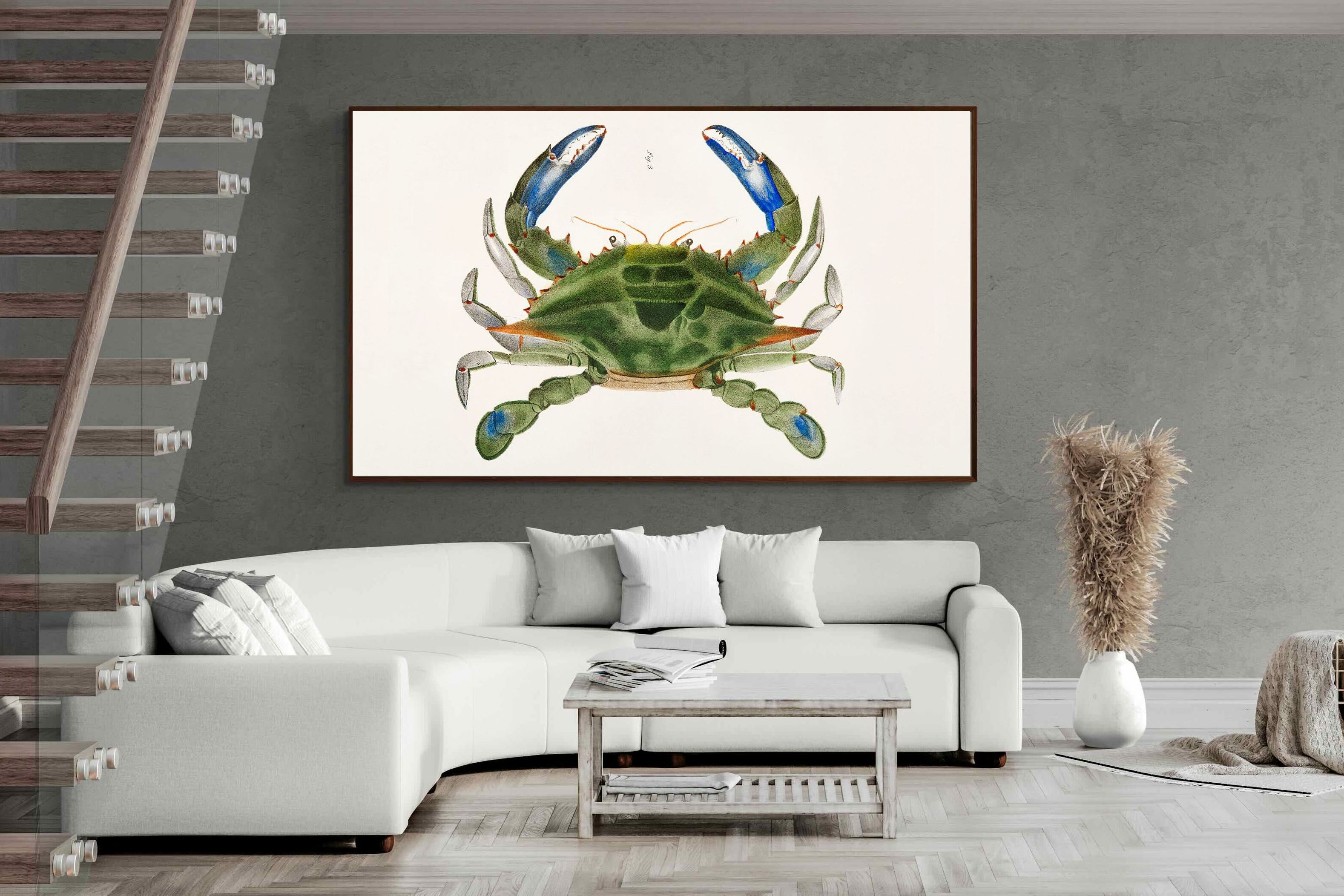 Pixalot ® Blue Crab Illustration