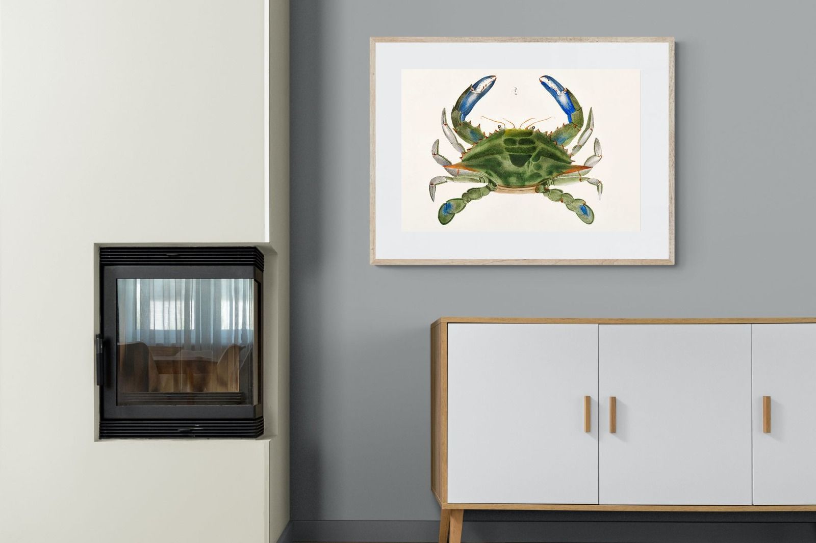 Pixalot ® Blue Crab Illustration