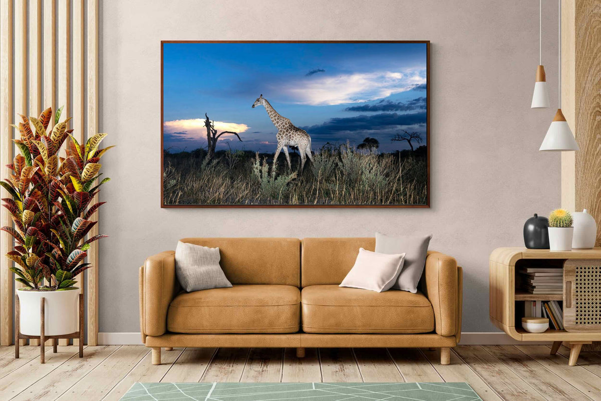 Pixalot ® Blue Hour Giraffe