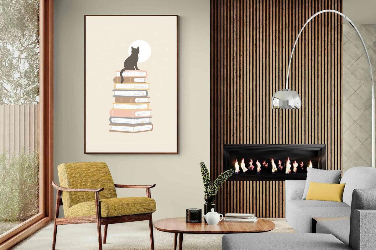 Pixalot ® Cat Upon Books