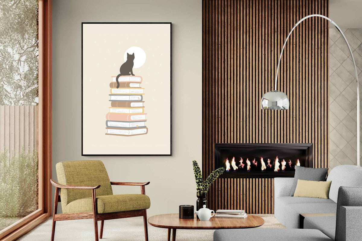 Pixalot ® Cat Upon Books
