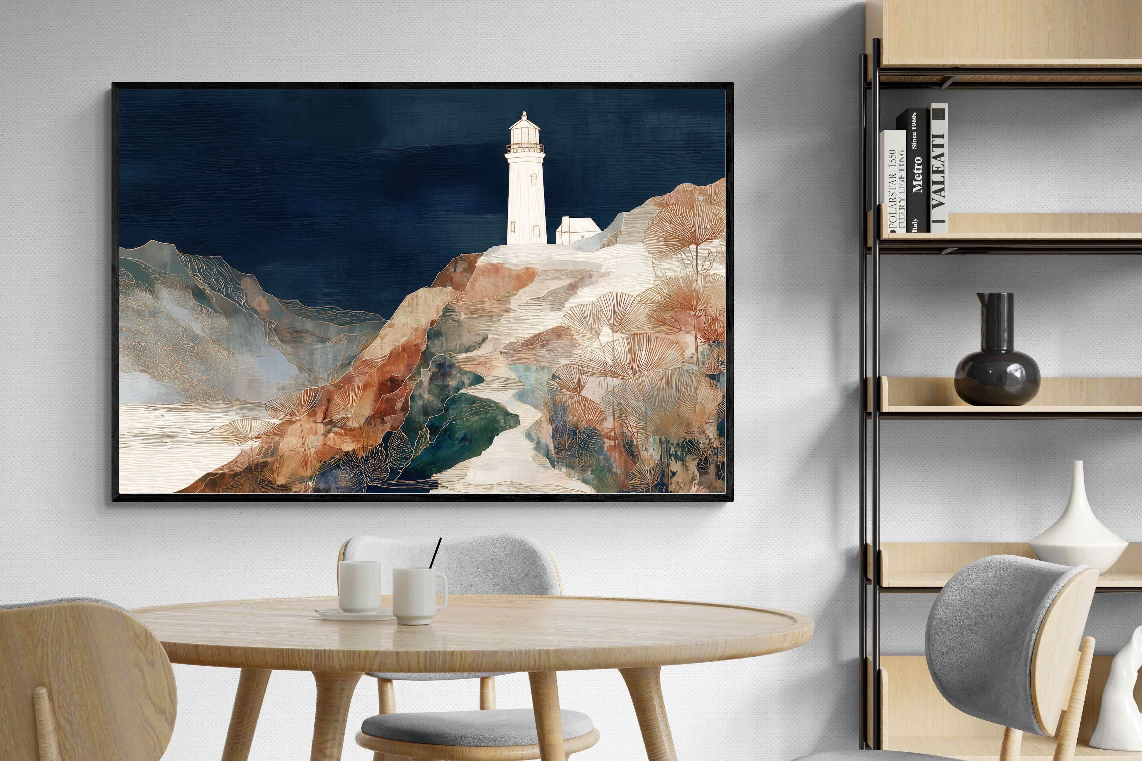 Pixalot ® Coastal Lighthouse at Night