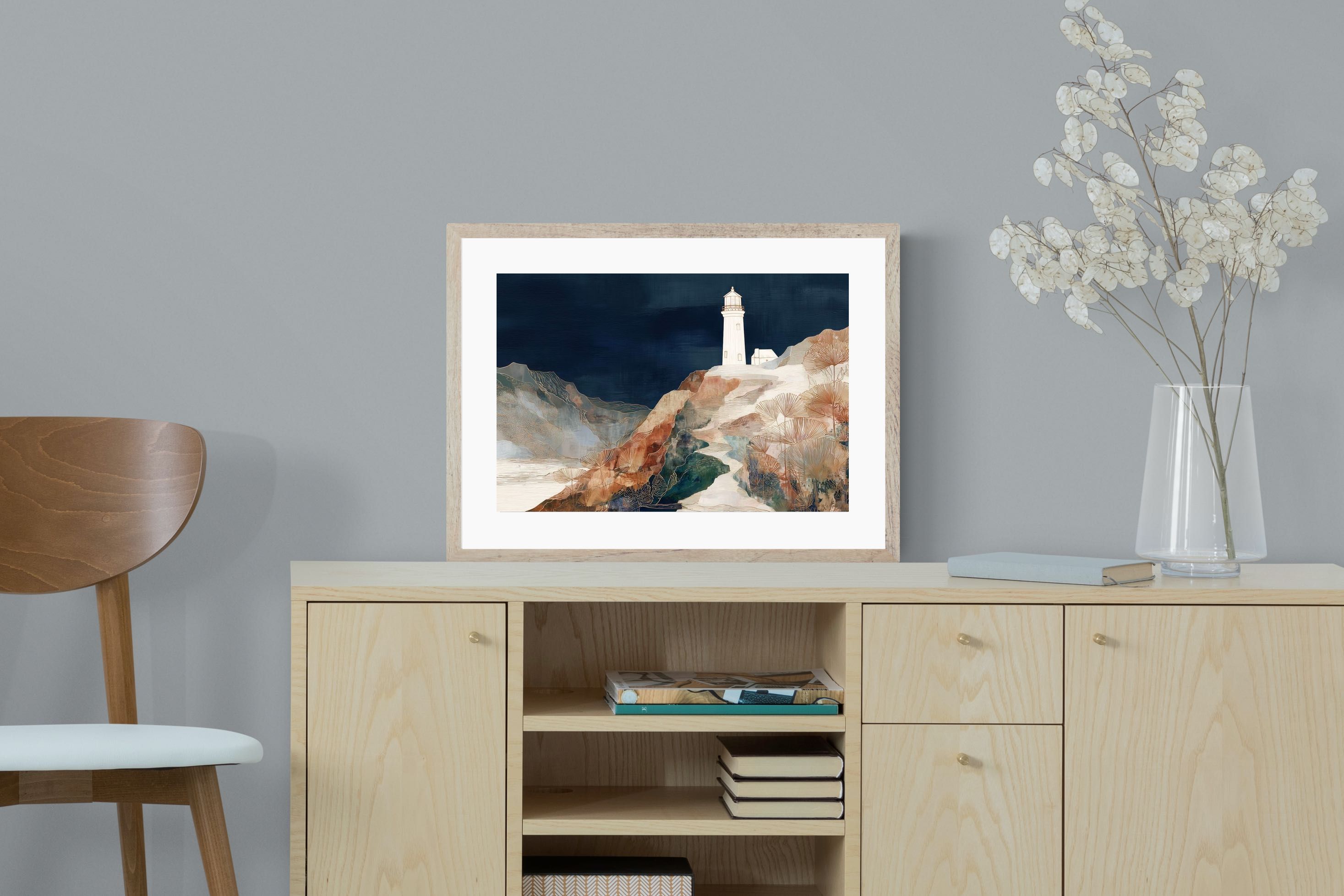 Pixalot ® Coastal Lighthouse at Night
