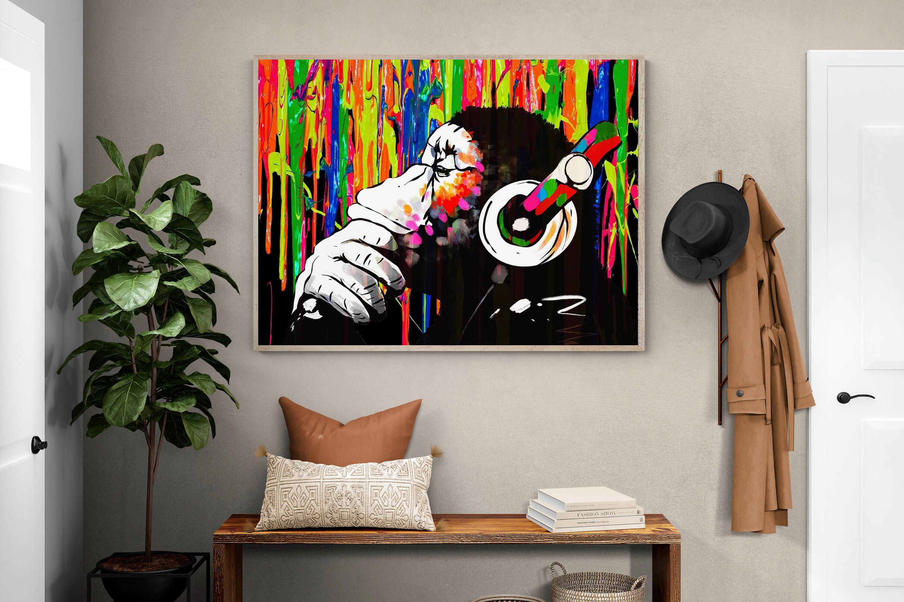 Pixalot DJ Monkey (Colourful)