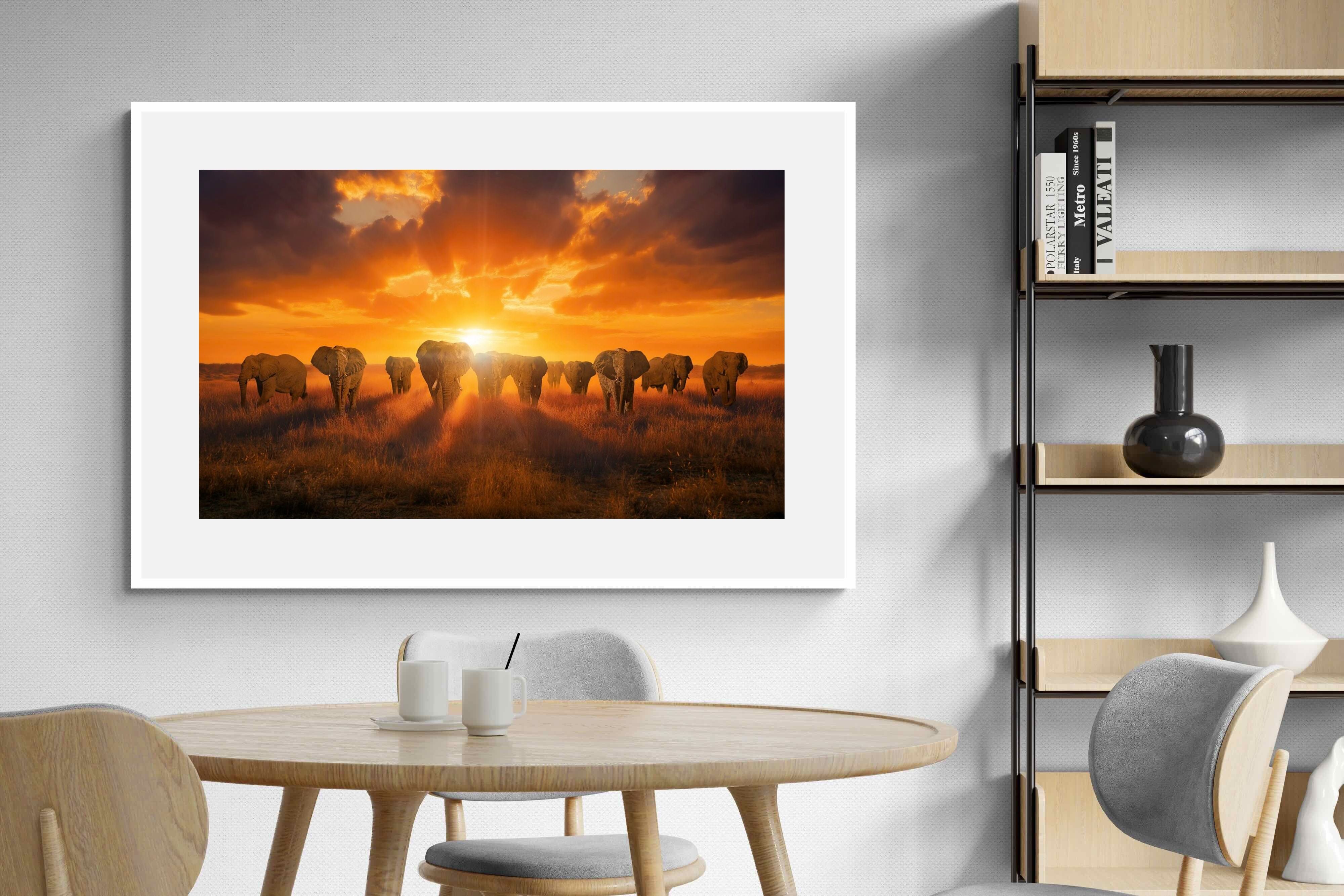 Pixalot ® Elephant Sunset