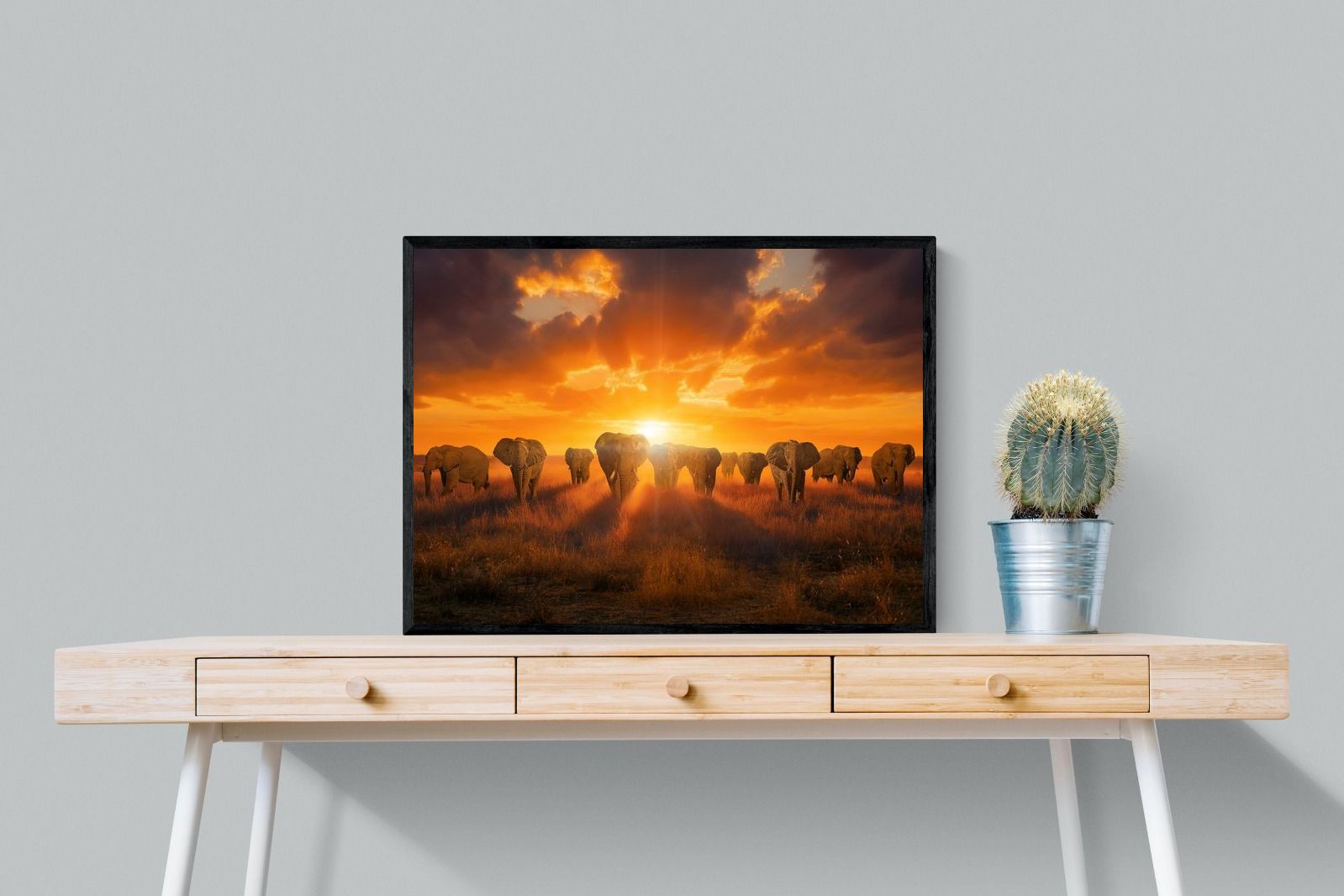 Pixalot ® Elephant Sunset