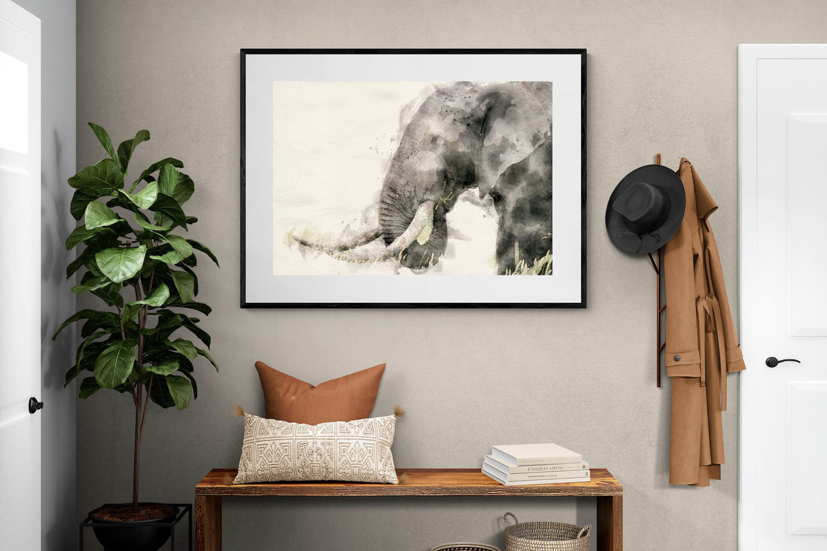 Pixalot ® Elephant Watercolour