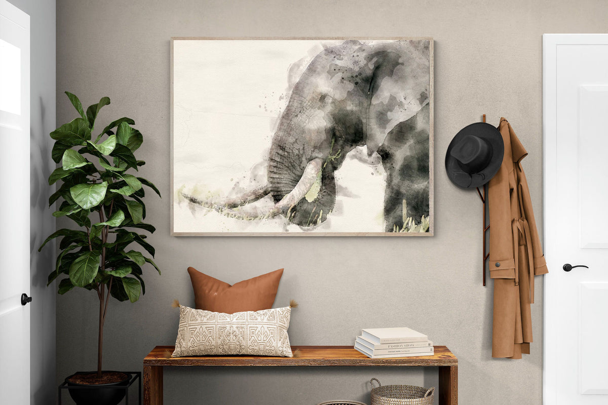 Pixalot ® Elephant Watercolour