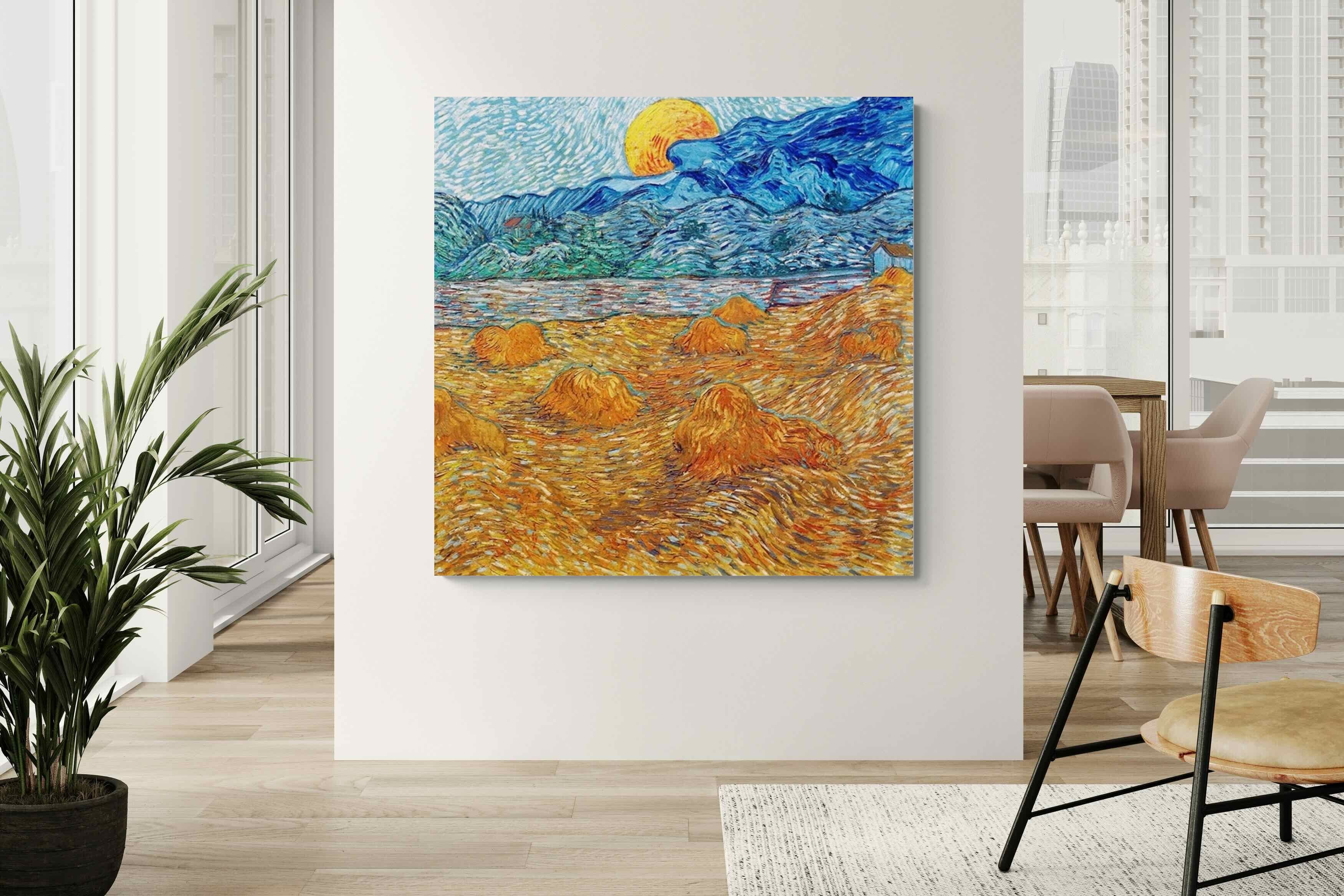Pixalot ® Evening Landscape with Rising Moon