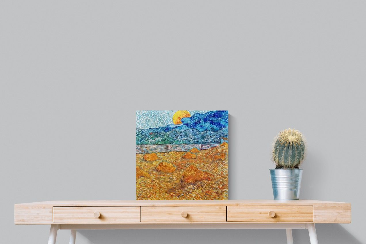 Pixalot ® Evening Landscape with Rising Moon