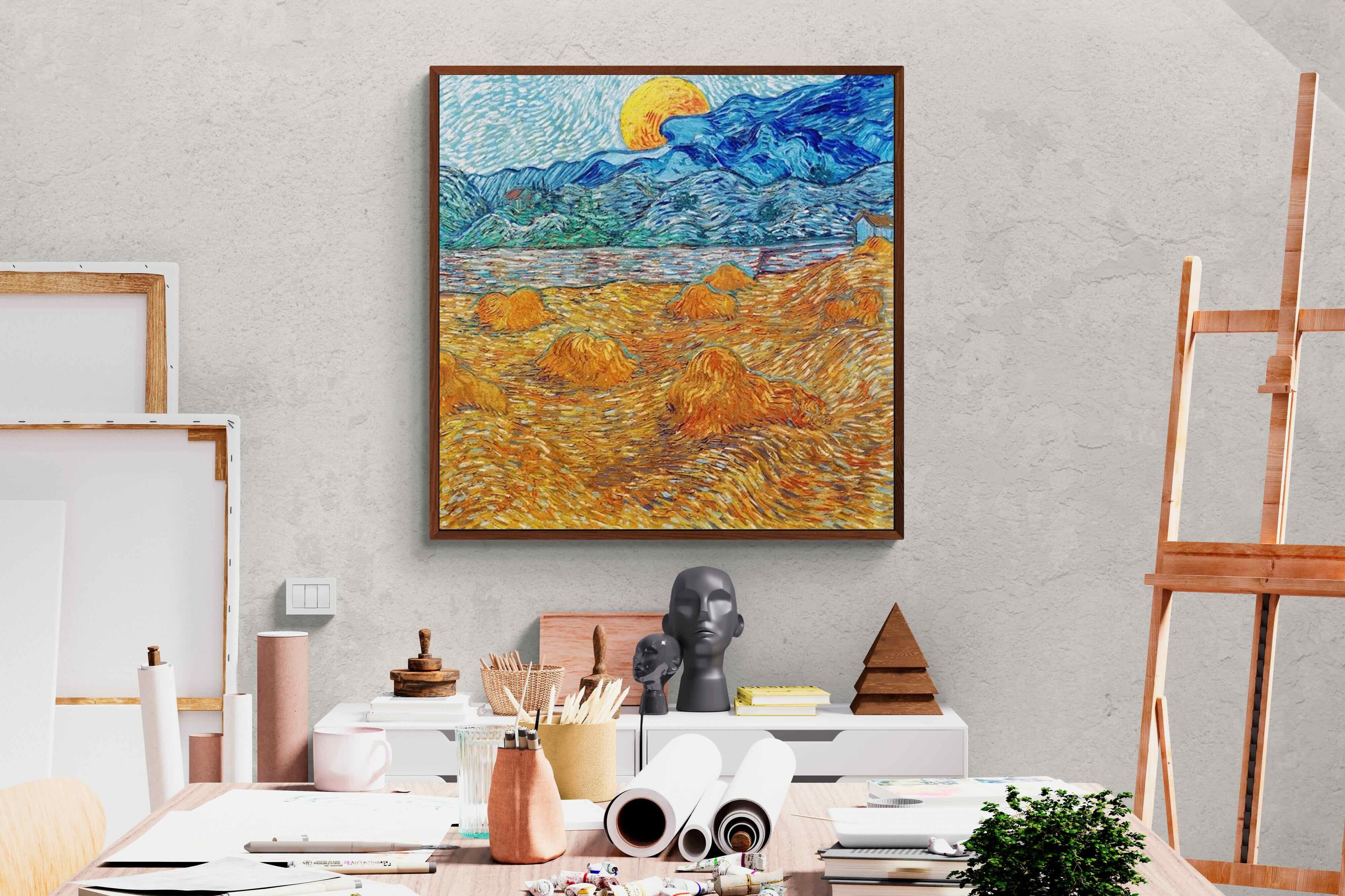 Pixalot ® Evening Landscape with Rising Moon