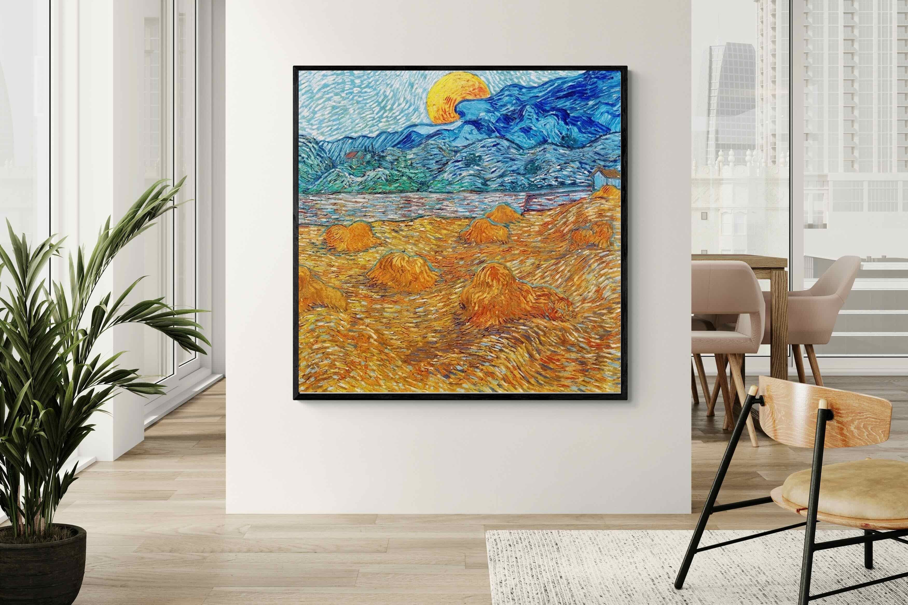 Pixalot ® Evening Landscape with Rising Moon
