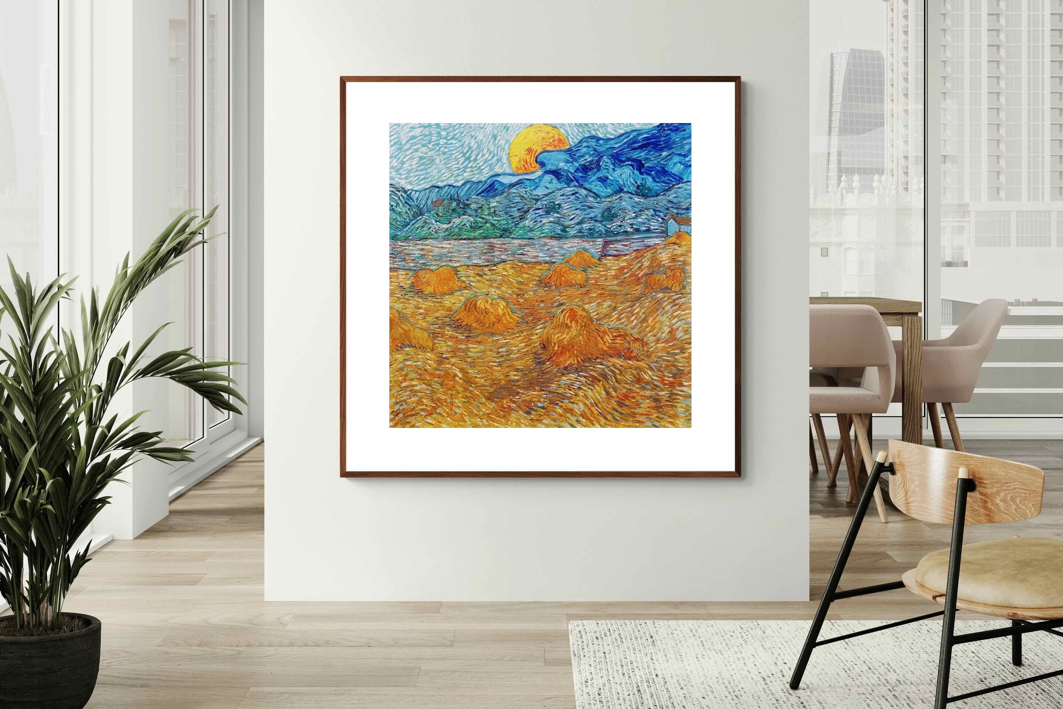 Pixalot ® Evening Landscape with Rising Moon