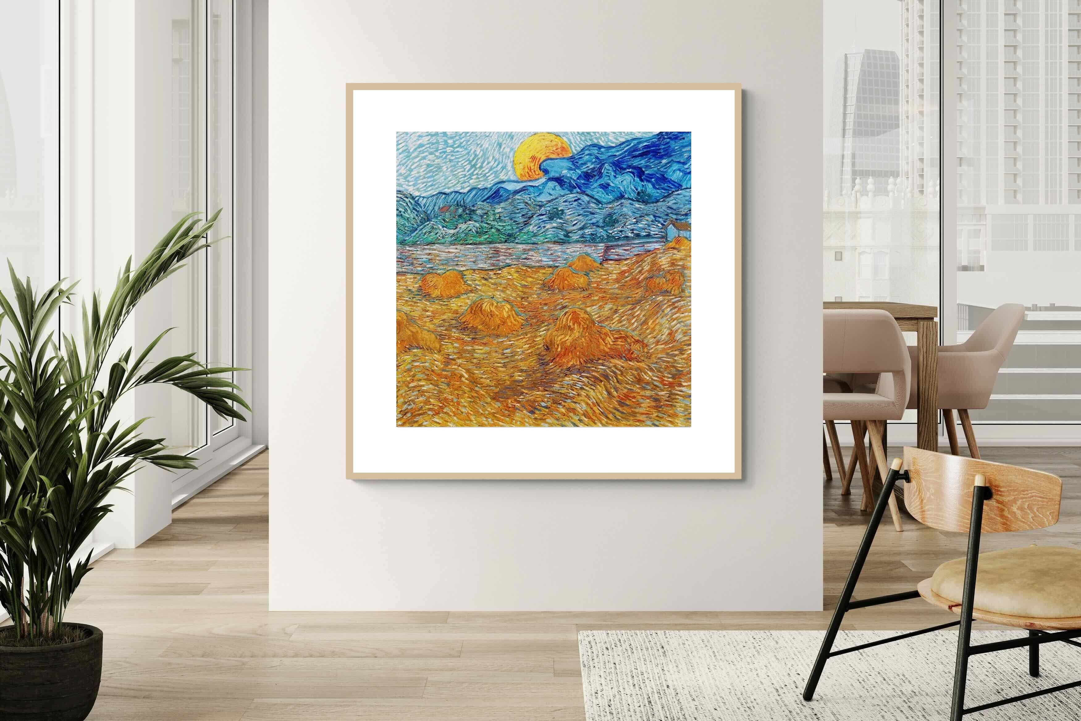 Pixalot ® Evening Landscape with Rising Moon