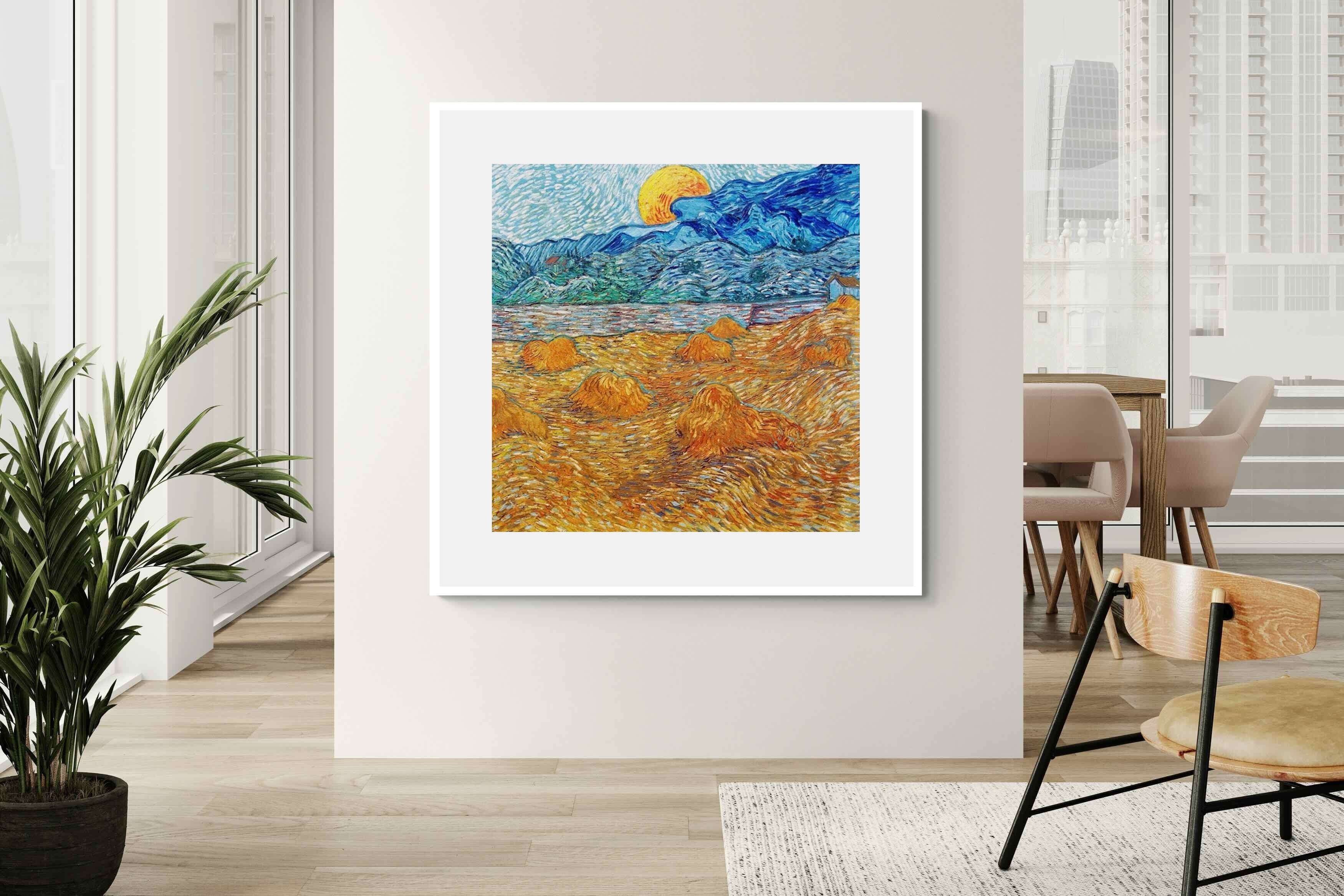 Pixalot ® Evening Landscape with Rising Moon