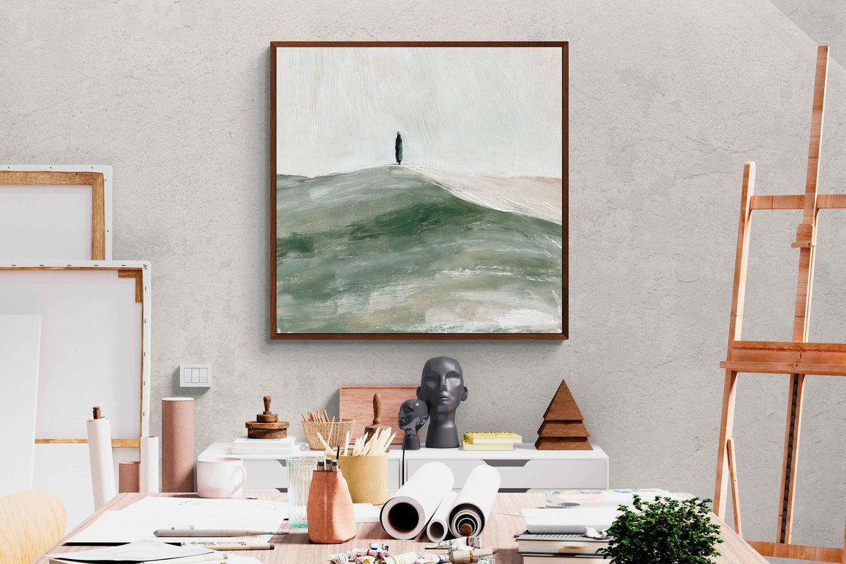 Pixalot ® Figure On The Hill
