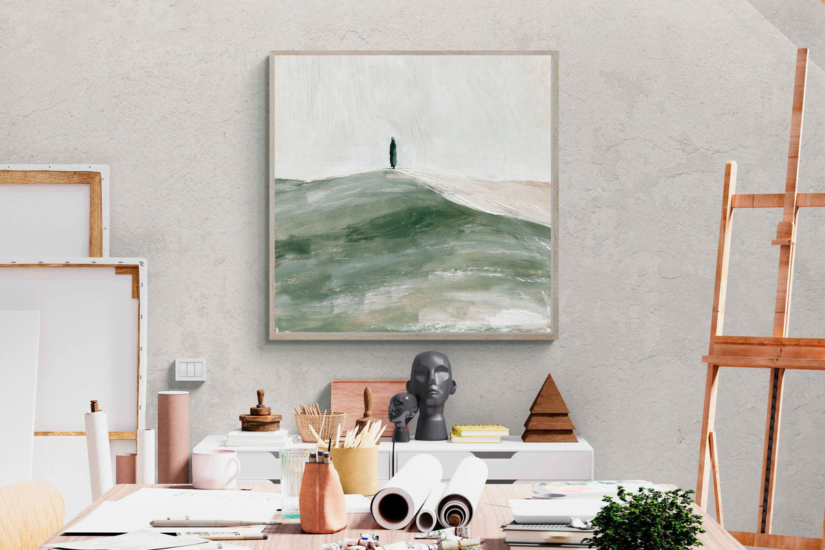 Pixalot ® Figure On The Hill