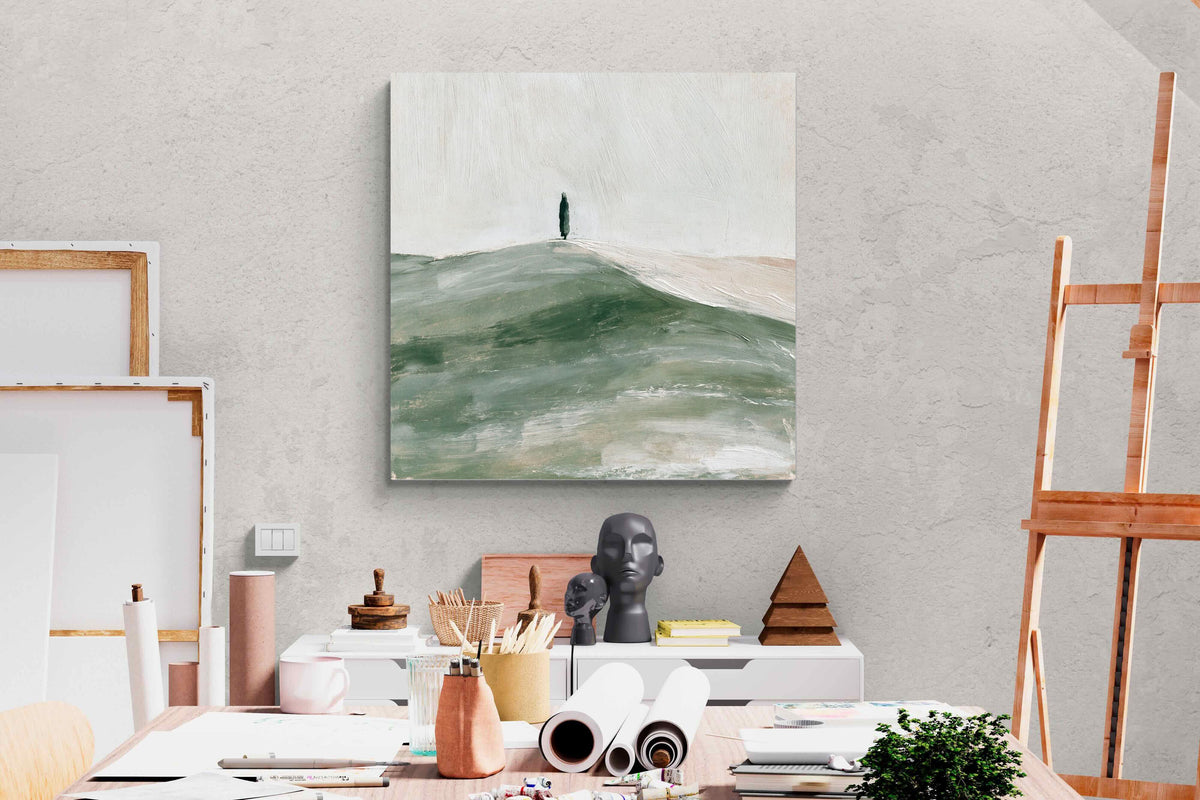 Pixalot ® Figure On The Hill