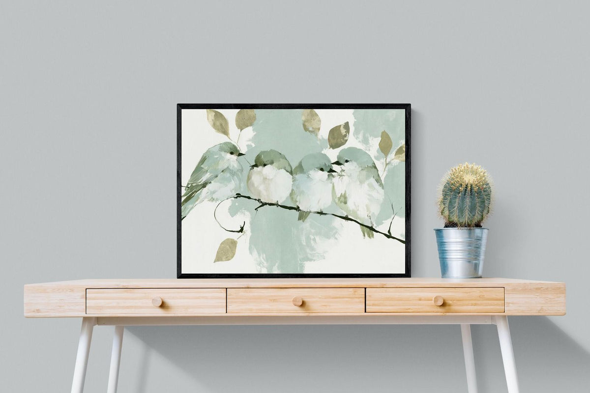 Pixalot ® Four Birds On A Branch