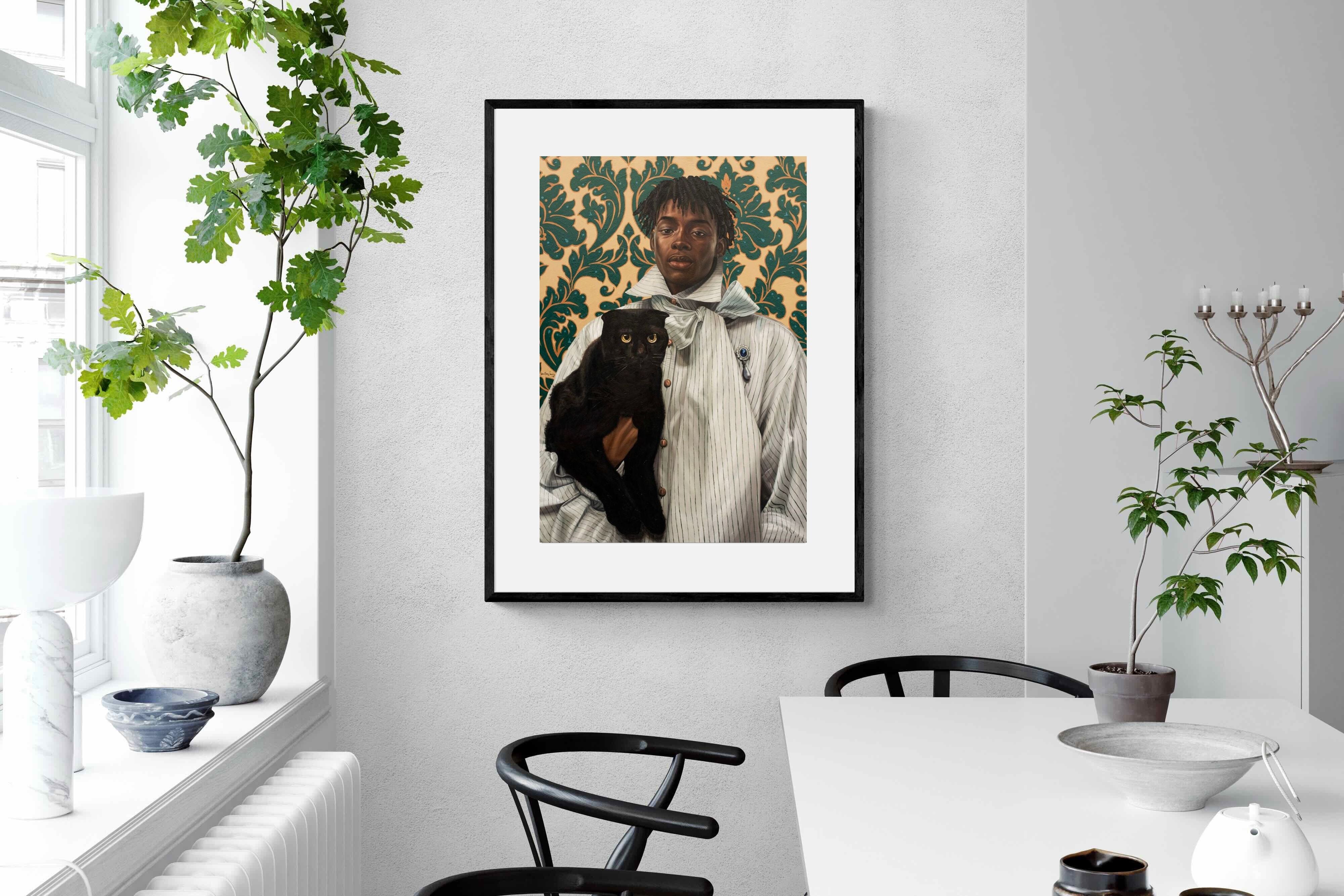 Pixalot Gentleman with Cat