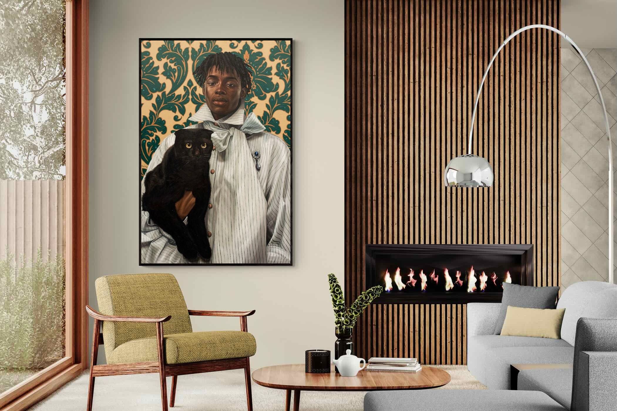 Pixalot Gentleman with Cat