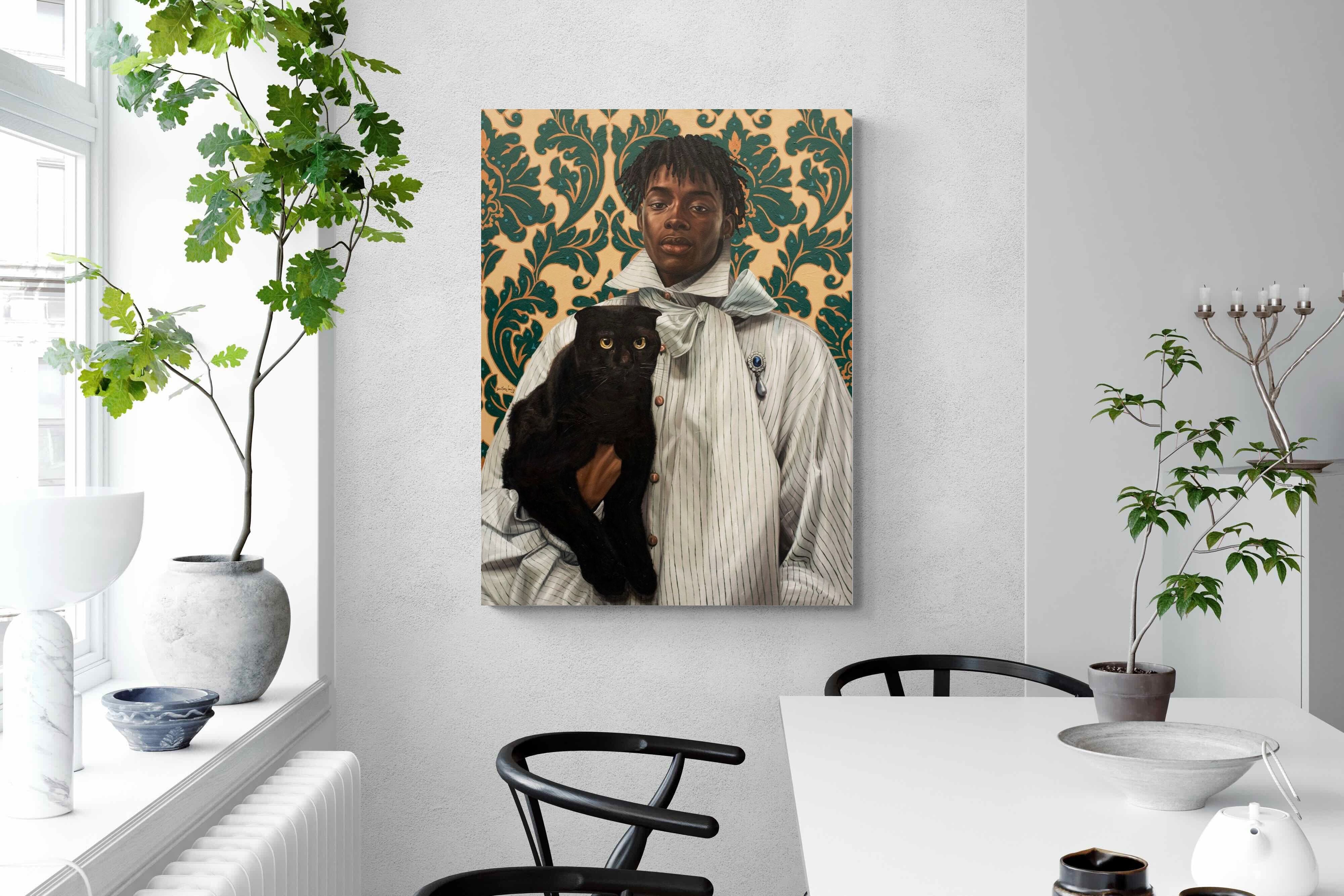 Pixalot Gentleman with Cat