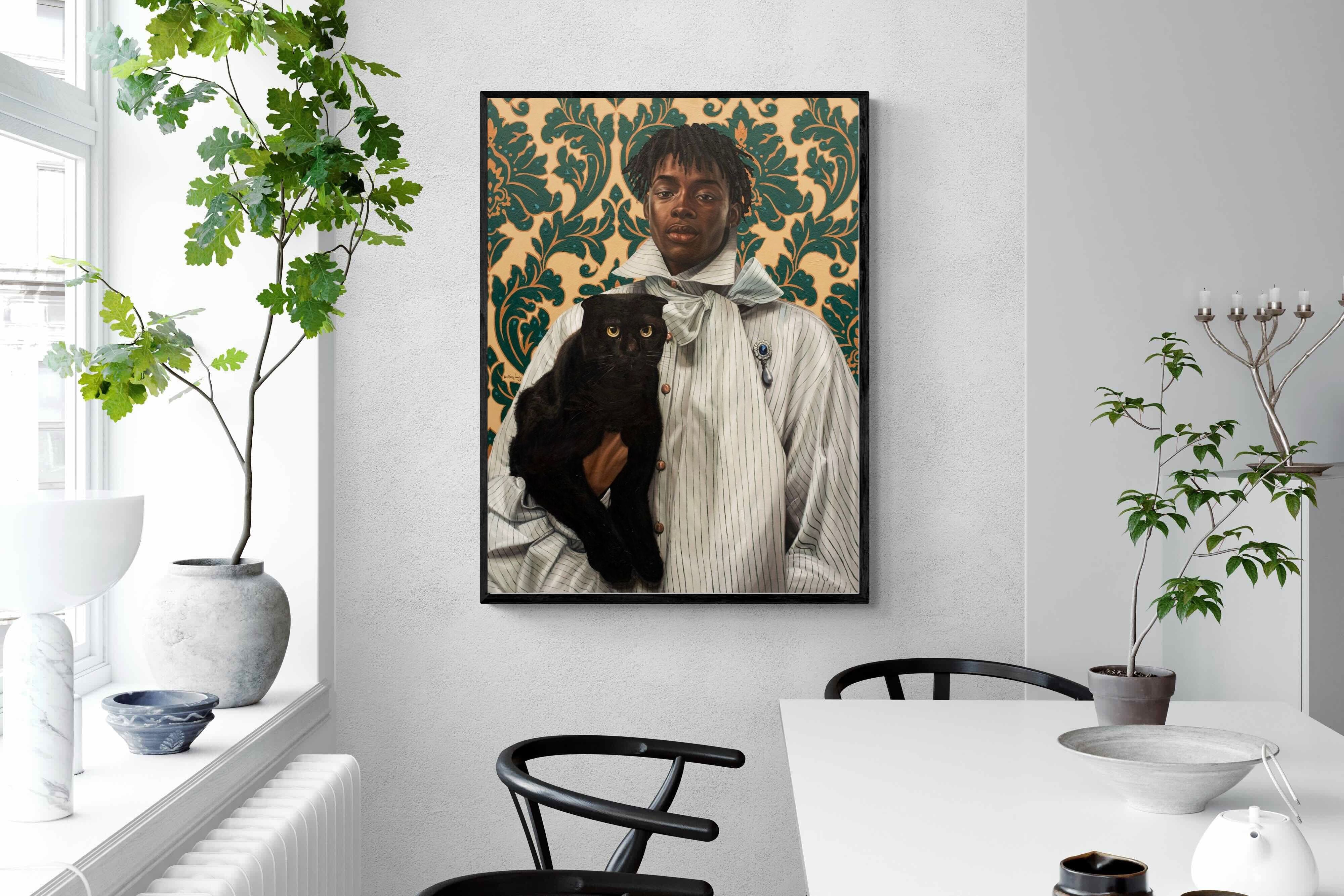 Pixalot Gentleman with Cat