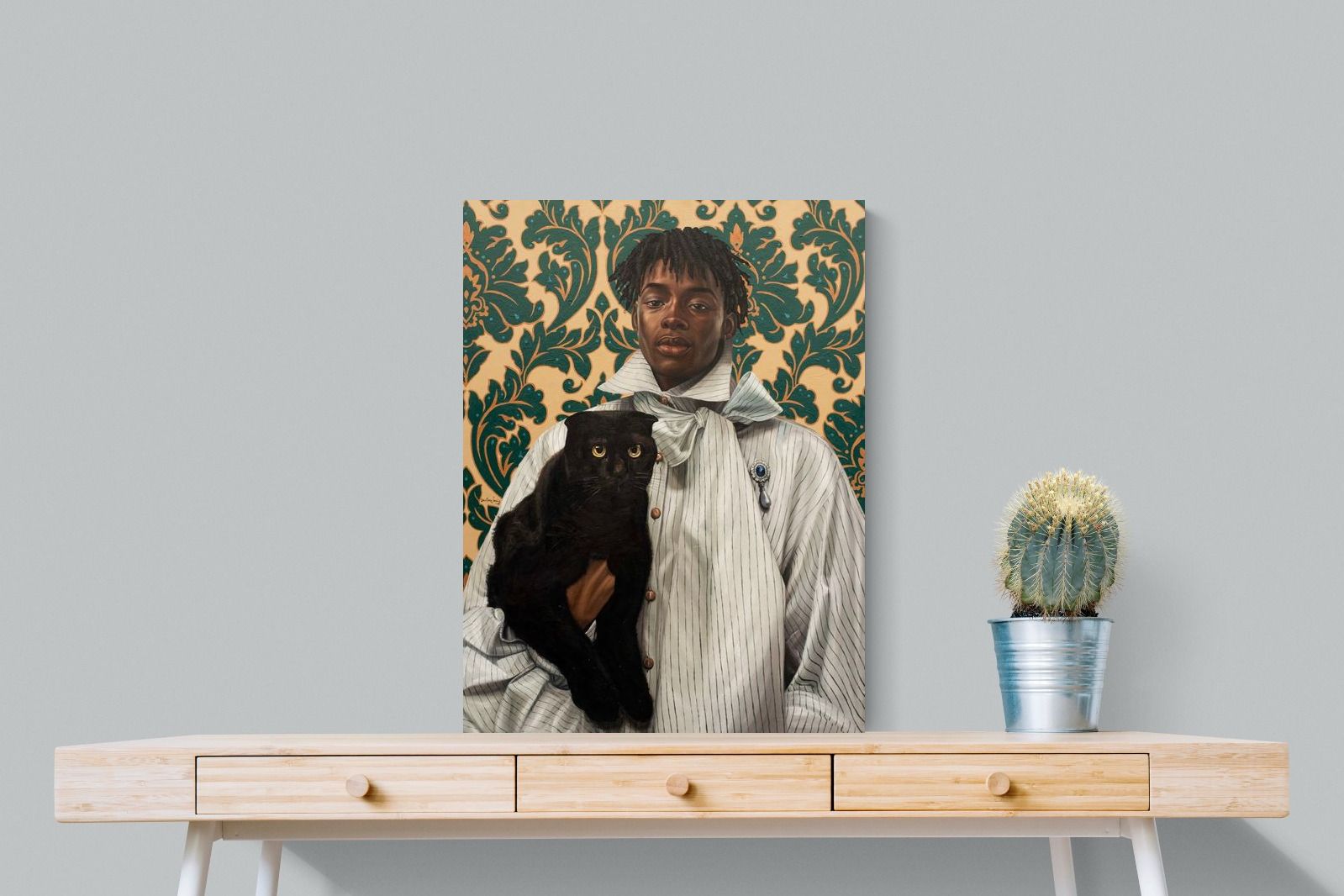 Pixalot Gentleman with Cat