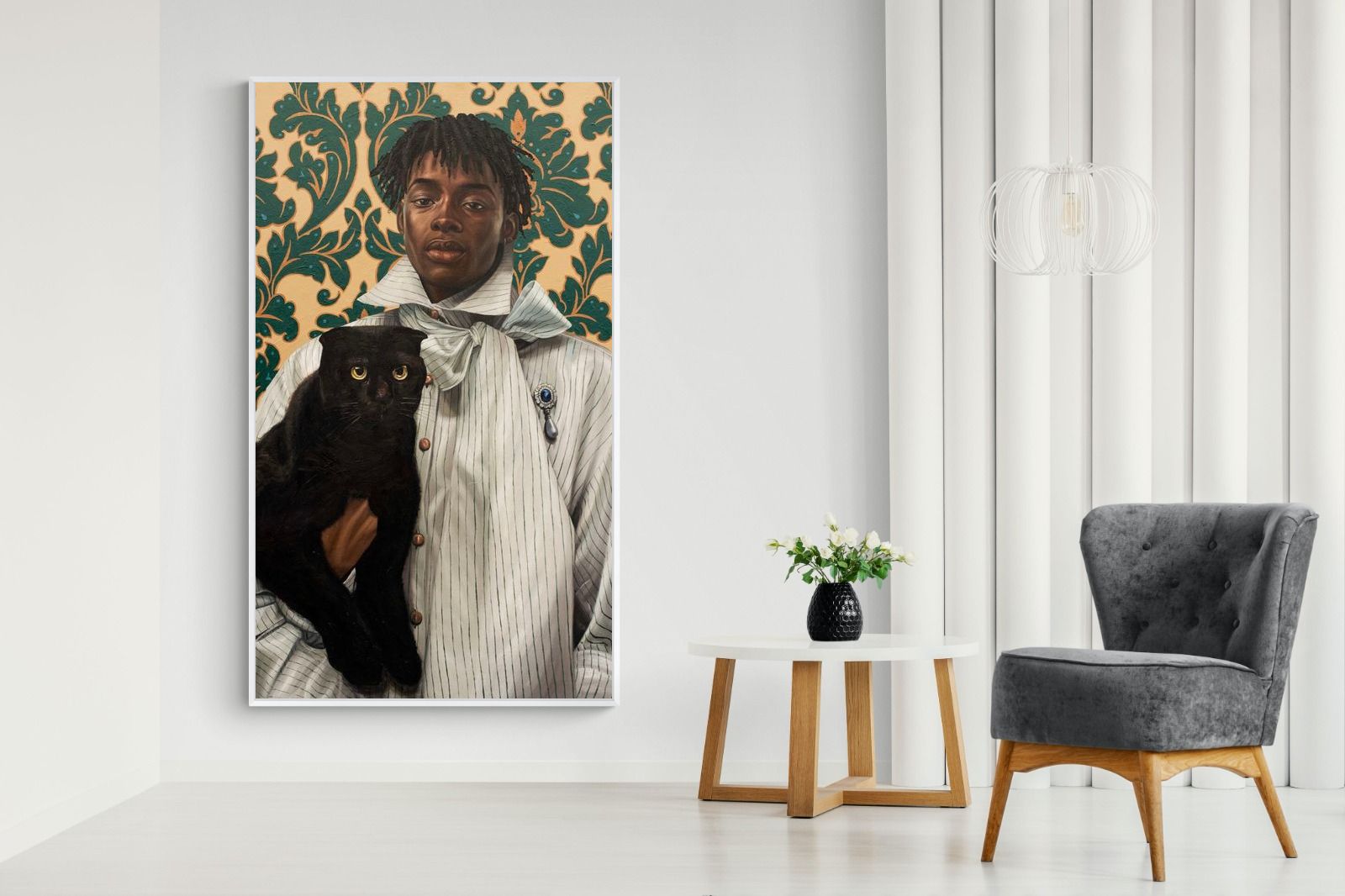 Pixalot Gentleman with Cat