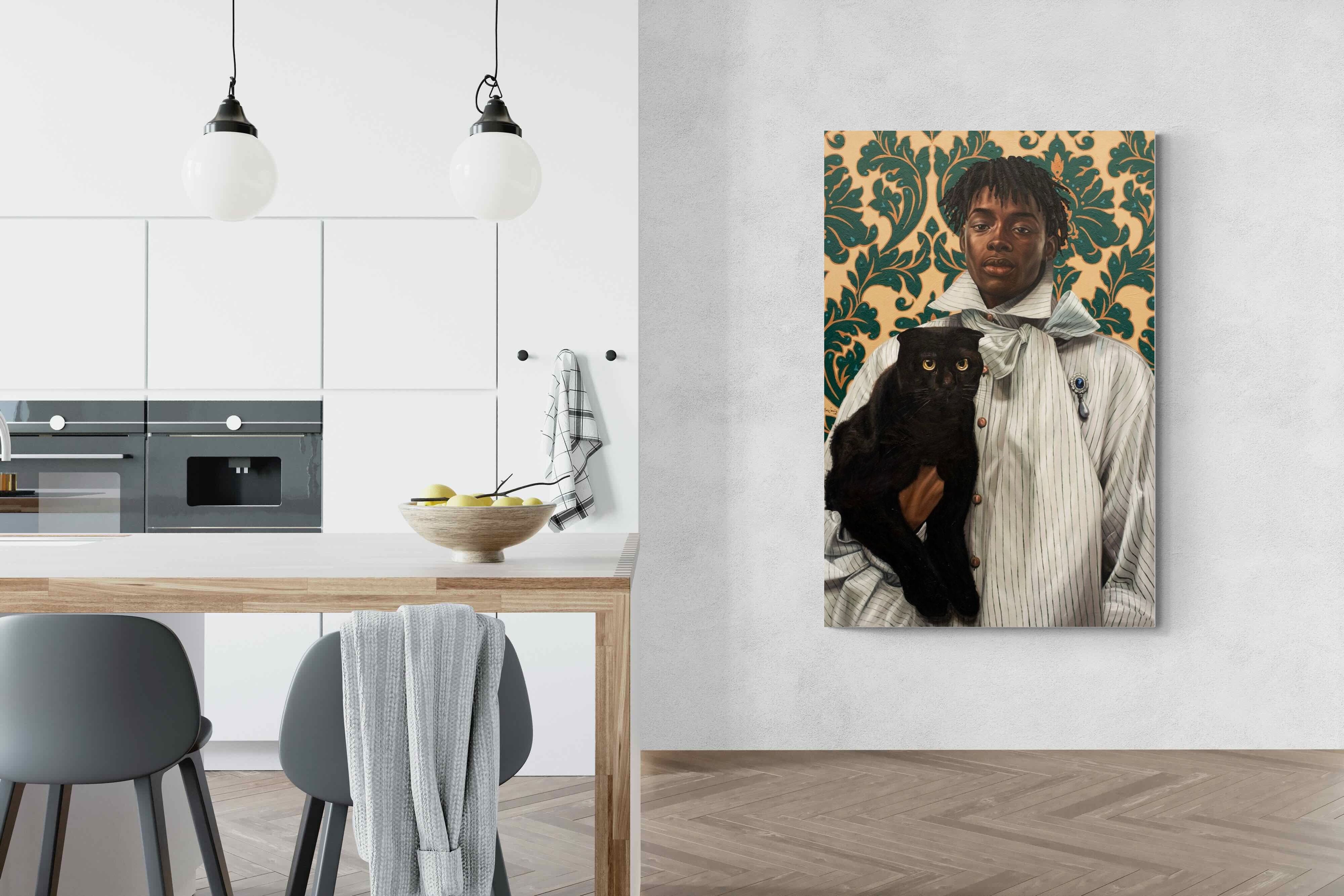 Pixalot Gentleman with Cat