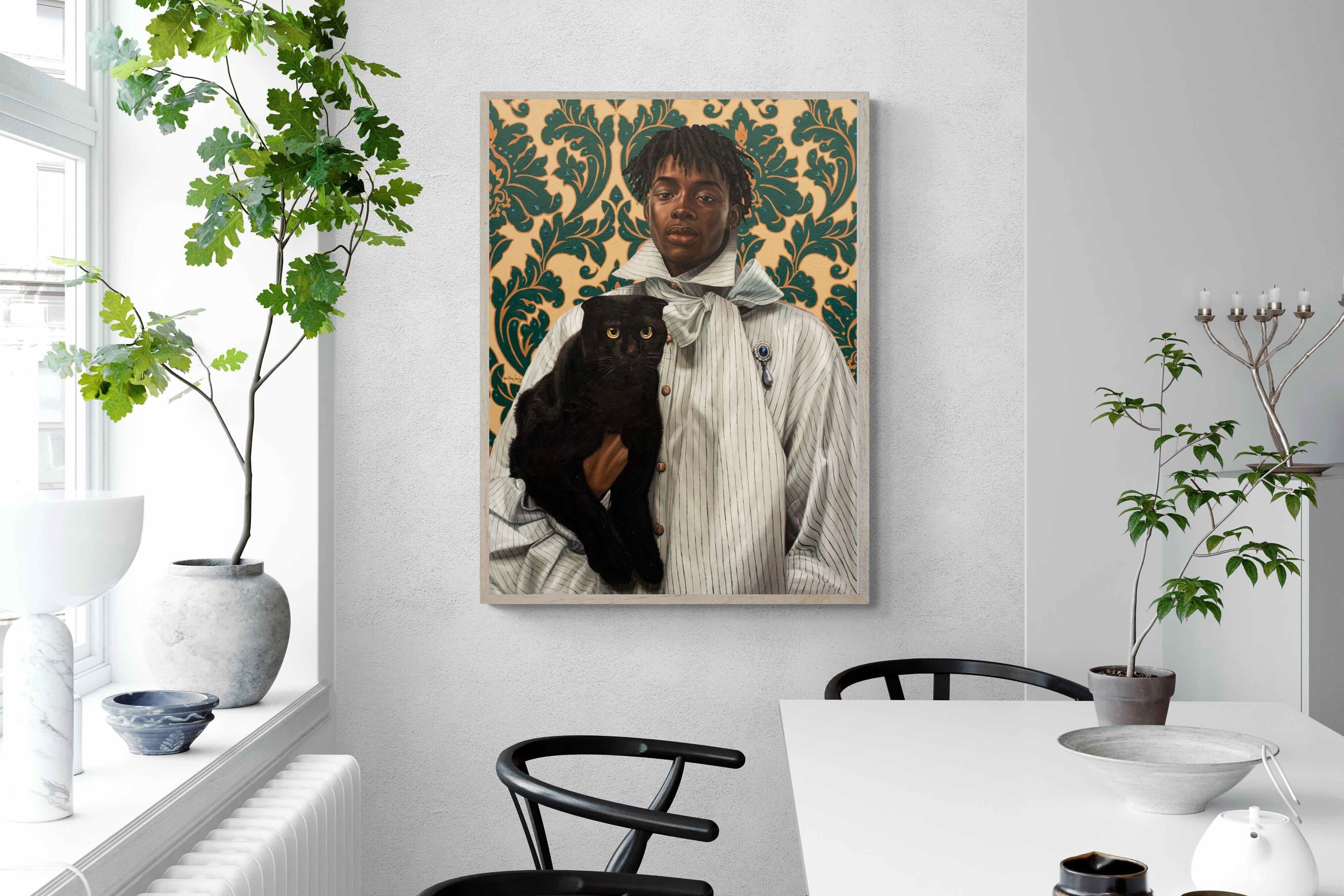 Pixalot Gentleman with Cat