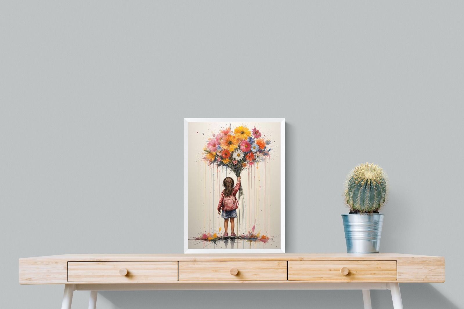 Pixalot ® Girl With Flowers
