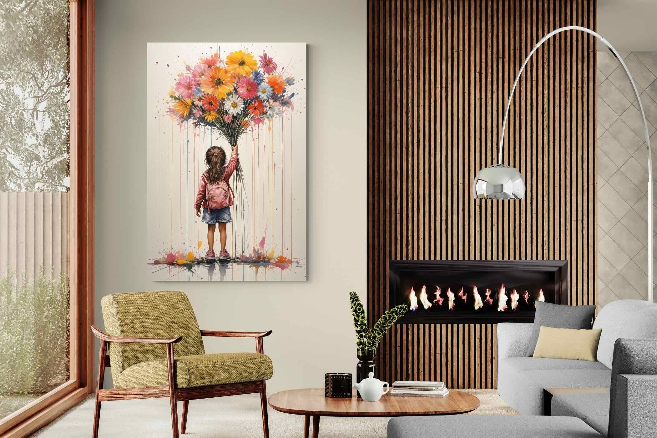 Pixalot ® Girl With Flowers
