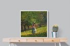 Pixalot ® Girl with Hay Rake
