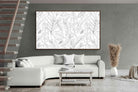 Pixalot ® Greyscale Leaves